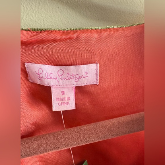 Lilly Pulitzer Adriana Dress in Island Coral
Scallop Jacquard - Picture 4 of 7